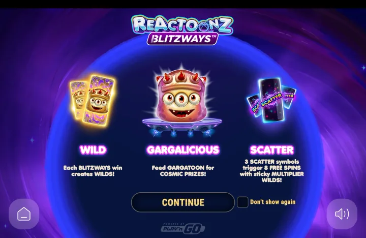 Reactoonz Blitzways screenshot 1