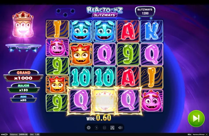 Reactoonz Blitzways screenshot 2